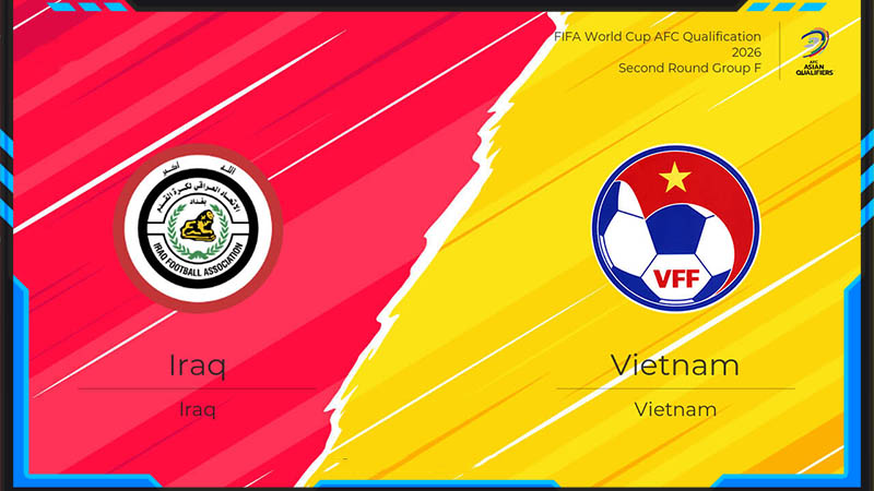 Soi kèo Iraq vs Việt Nam